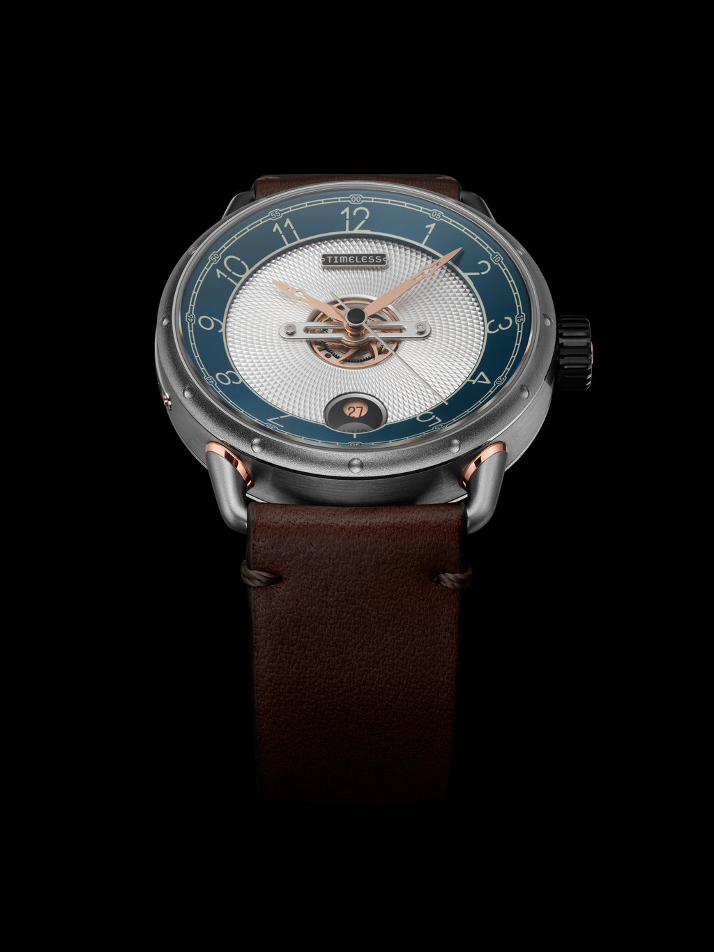 TIMELESS HMS003-BL-W-BR