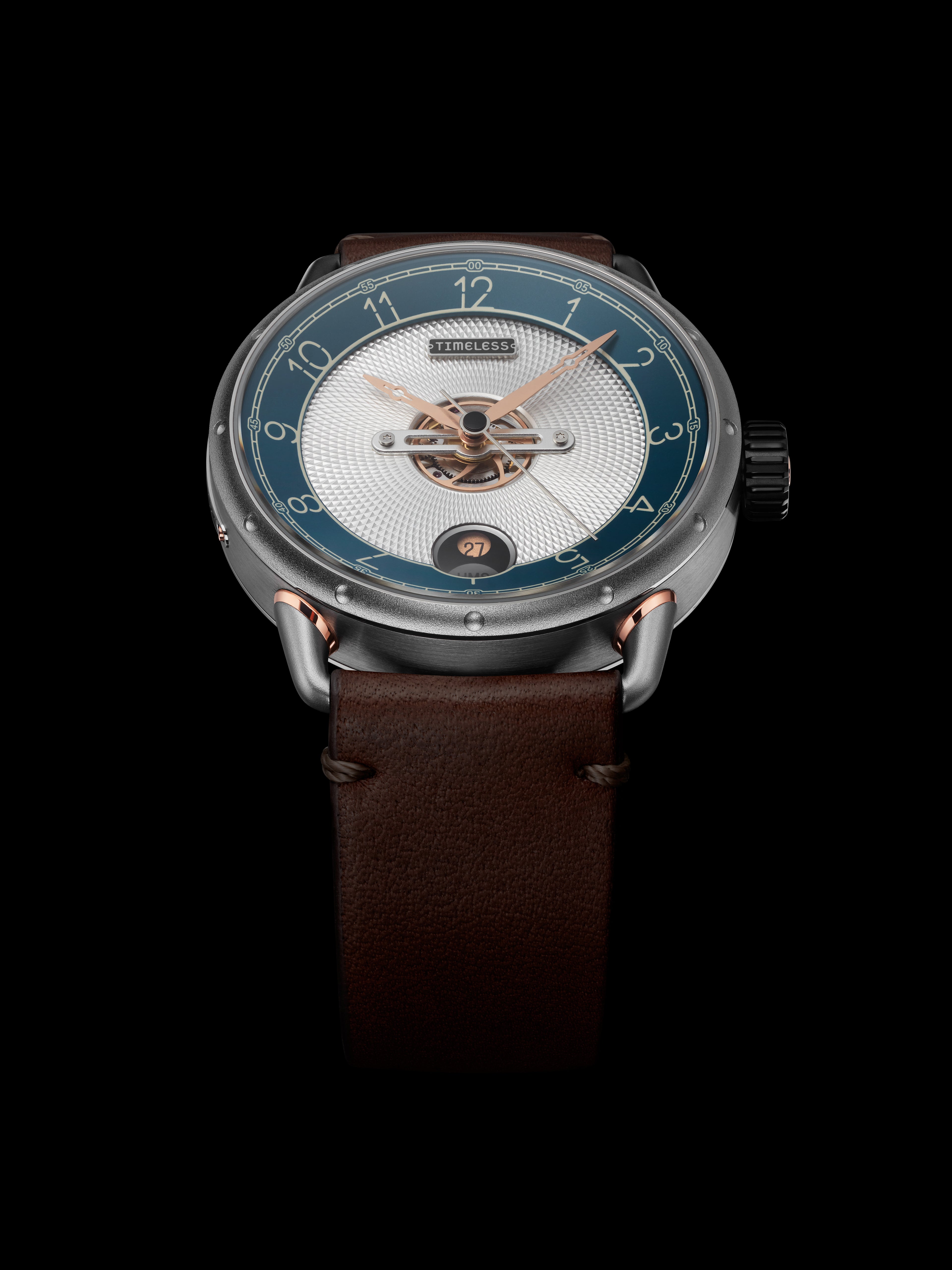 TIMELESS HMS003-BL-W-BR