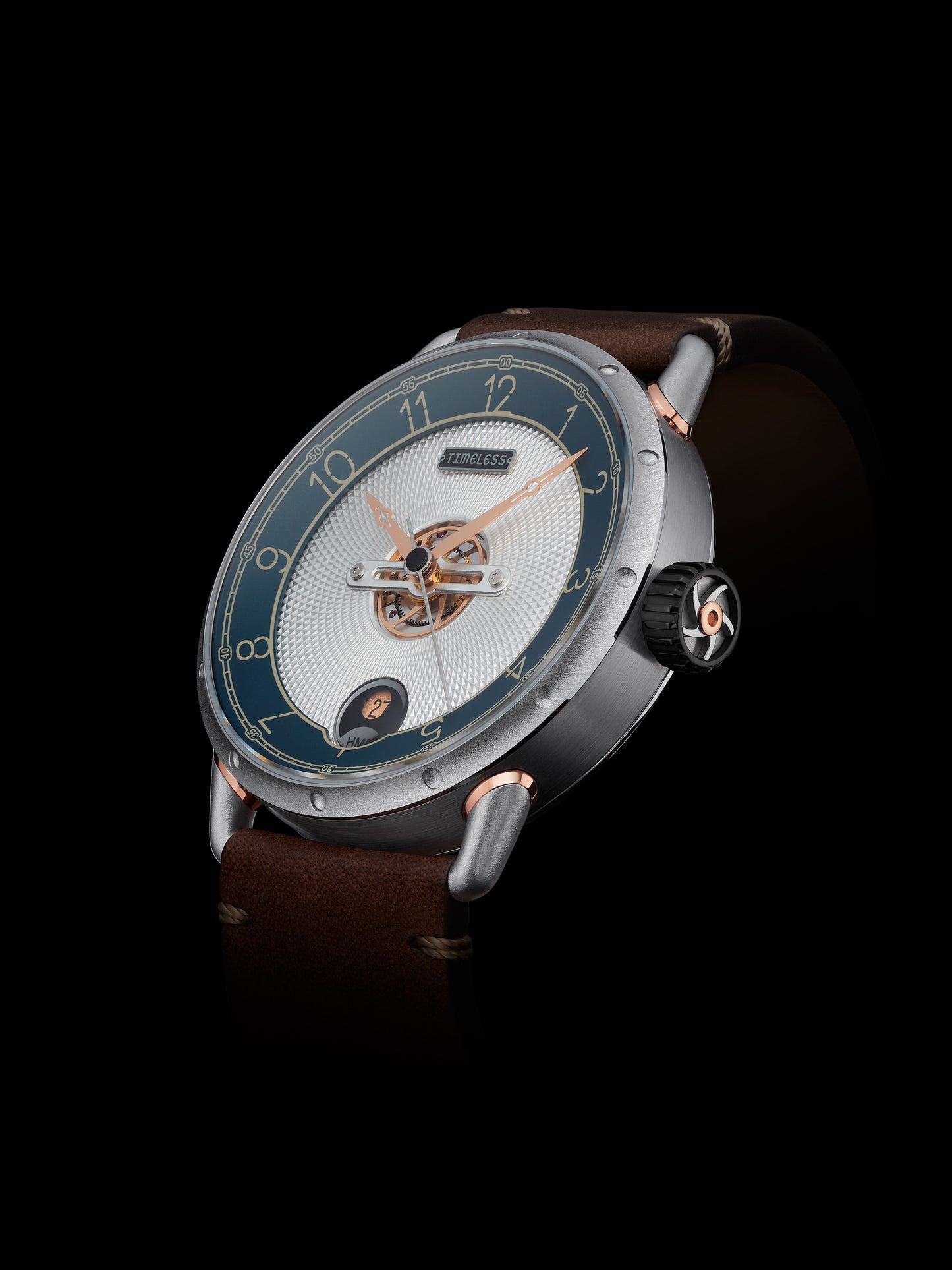 TIMELESS HMS003-BL-W-BR