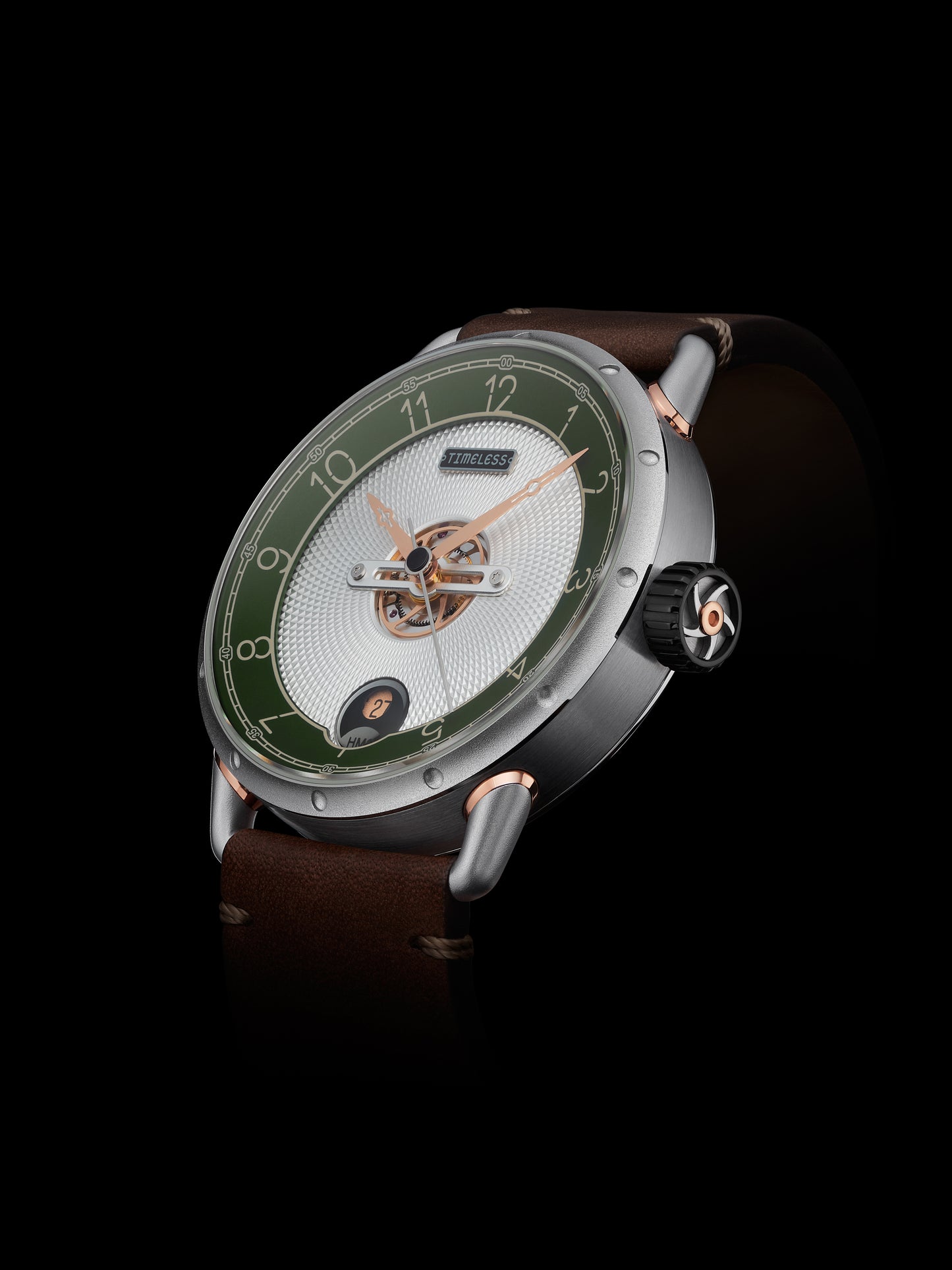 TIMELESS HMS 003-GR-W-BR