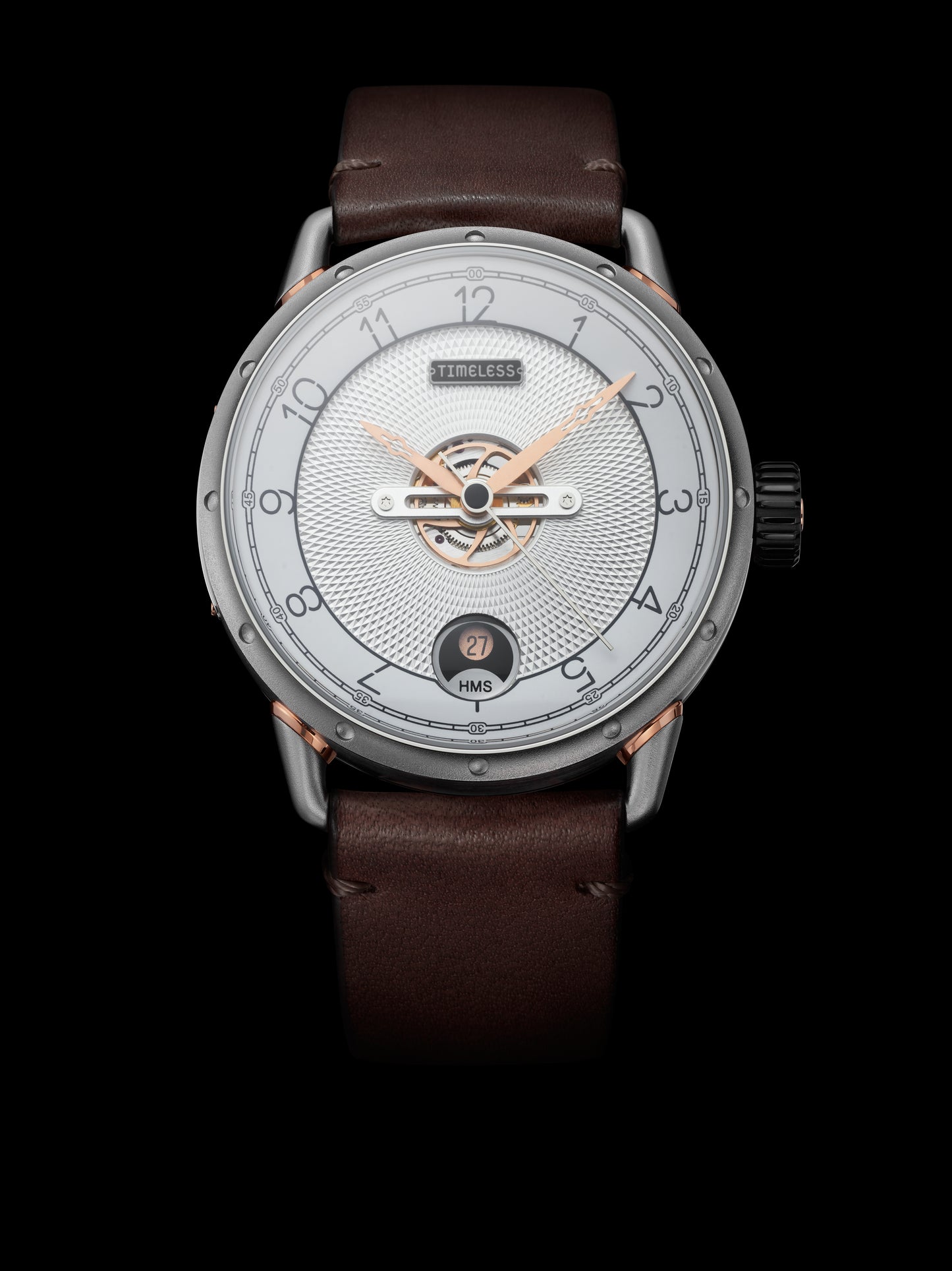 TIMELESS HMS003-WH-W-BR