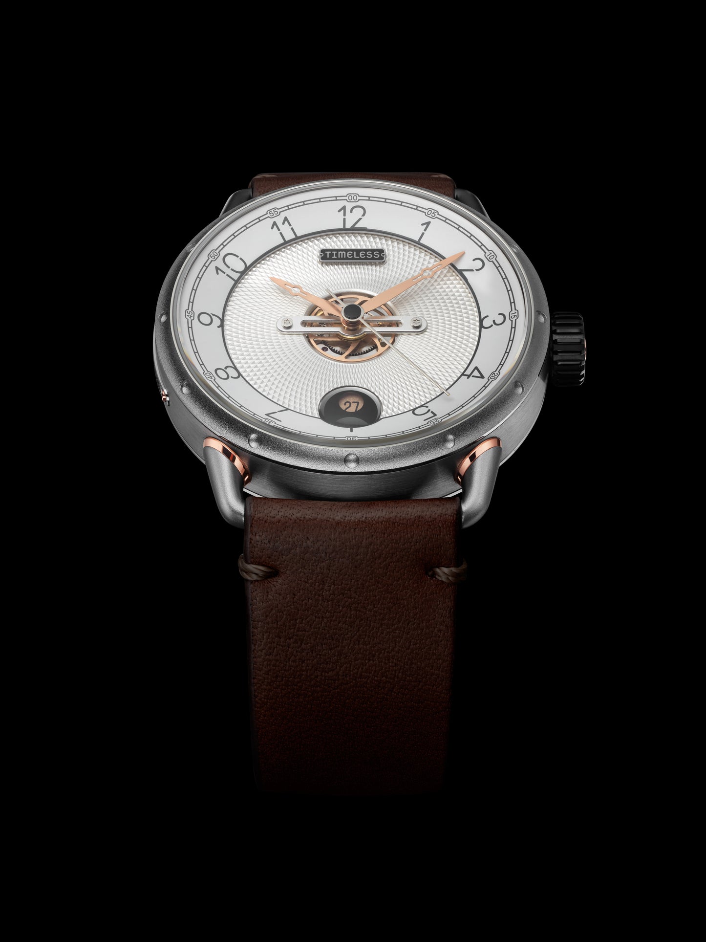 TIMELESS HMS003-WH-W-BR