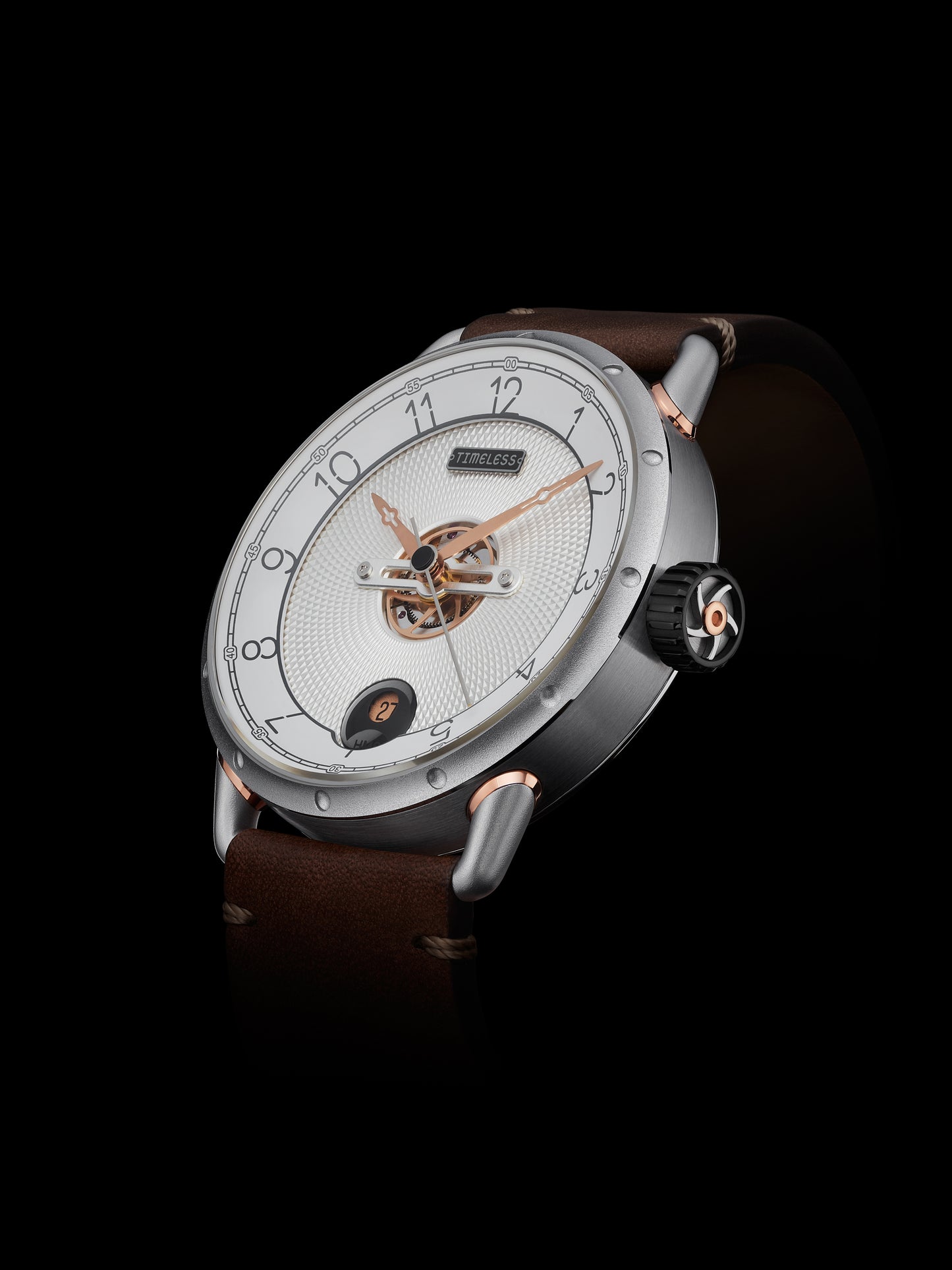 TIMELESS HMS003-WH-W-BR