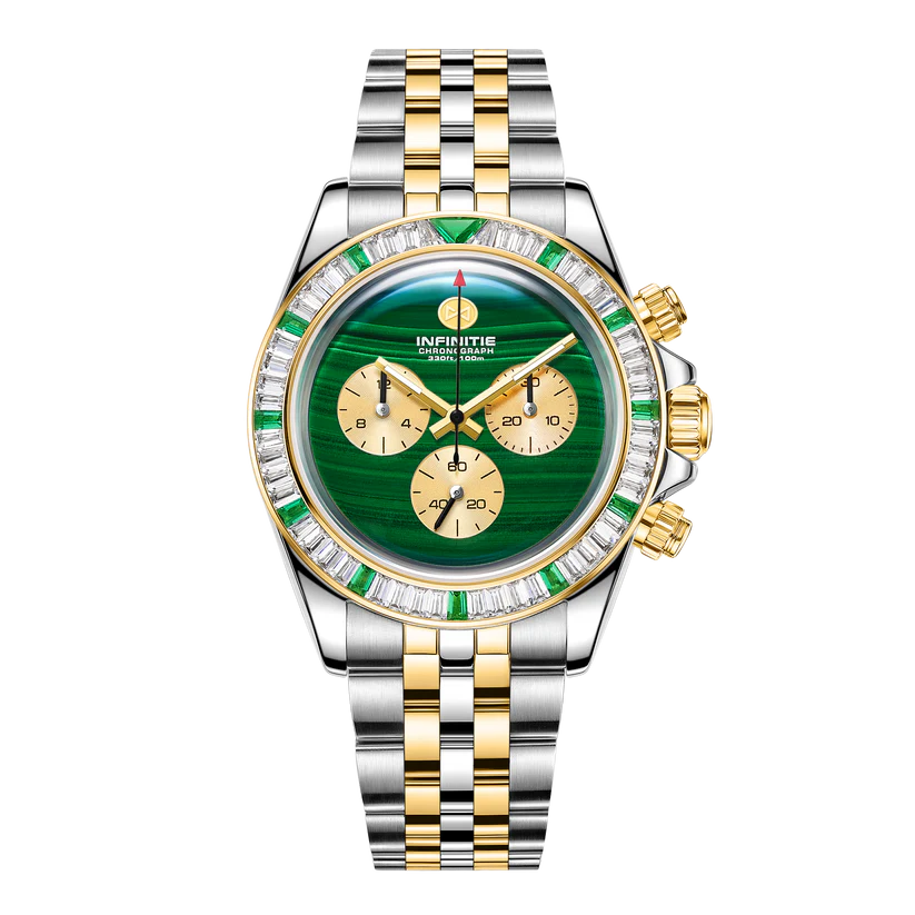 INFINITIE - D3 Gorgeous - Malachite Dial