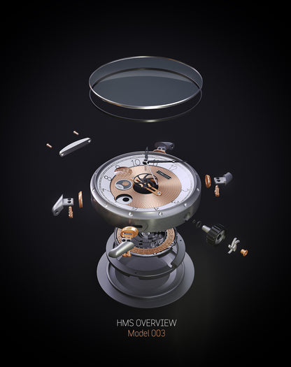 TIMELESS HMS 003-GR-W-BR