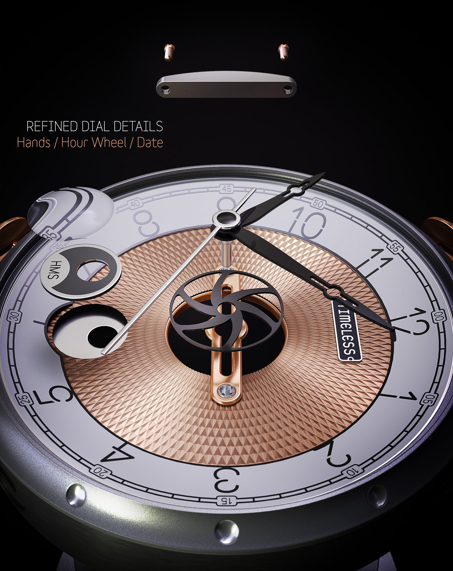 TIMELESS HMS 003-GR-W-BR