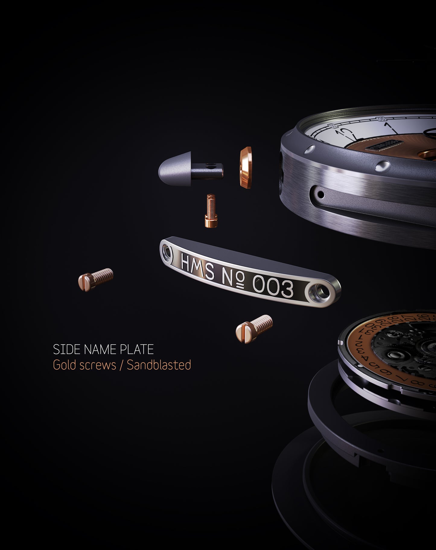 TIMELESS HMS 003-GR-W-BR