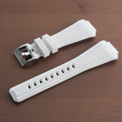 Aision Rubber Strap - White