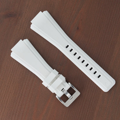 Aision Rubber Strap - White