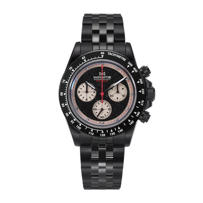 INFINITIE - D3 Velocity- PVD Black - Aventurine Dial